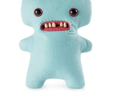 Fuggler - Medium 9  Ugly Funny Monster Plush Toy - Light Blue Gap Tooth Discount