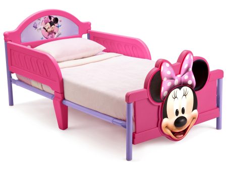 Minnie Mouse Plastic 3D Toddler Bed Online Sale