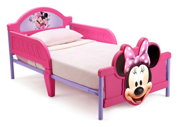 Minnie Mouse Plastic 3D Toddler Bed Online Sale