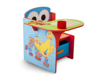 Sesame Street Chair Desk with Storage Bin For Sale