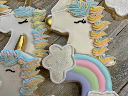 16  Unicorn and Rainbow sugar cookies Cheap