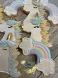 16  Unicorn and Rainbow sugar cookies Cheap