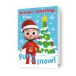 CoComelon Personalised Christmas Tree Card For Discount