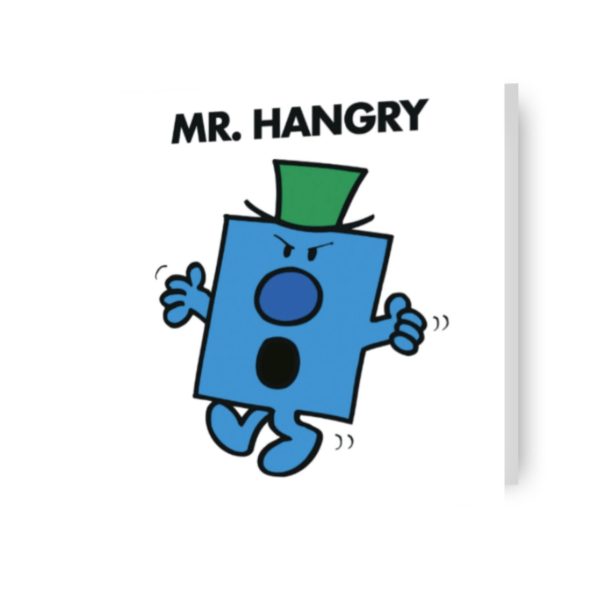 Mr Men & Little Miss Personalised  Mr Hangry  Birthday Card Online Sale