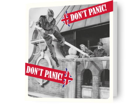 Dad s Army  Don t Panic  Birthday Card on Sale