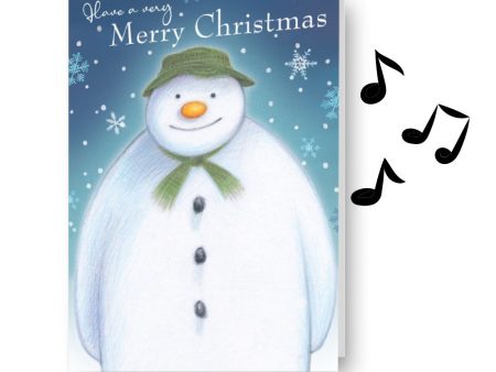 The Snowman Christmas Sound Card For Sale