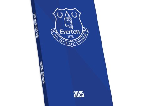 EVERTON FC 2025 SLIM DIARY Cheap