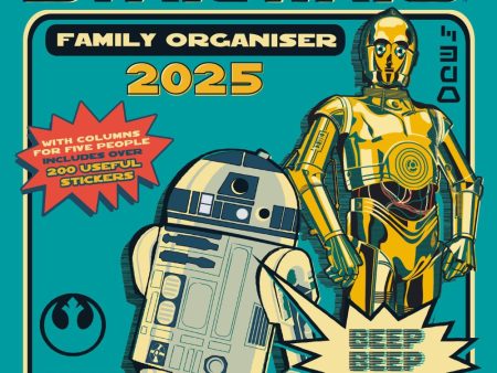 STAR WARS CLASSIC 2025 FAMILY ORGANISER CALENDAR Online Hot Sale