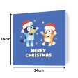 Bluey Multipack of 12 Christmas Cards Online