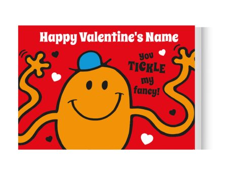 Mr Men & Little Miss Personalised  Mr. Tickle  Valentine s Day Card For Discount