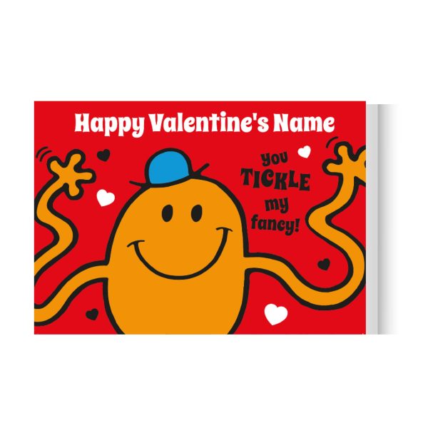 Mr Men & Little Miss Personalised  Mr. Tickle  Valentine s Day Card For Discount