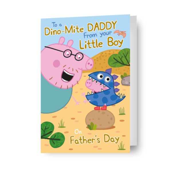 Peppa Pig Father s Day Card  From Your Little Boy  Discount