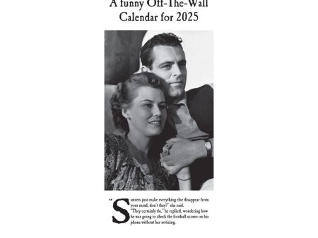 ON THE CEILING 2025 SLIM CALENDAR Supply