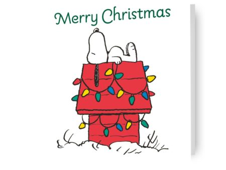 Peanuts Christmas Card Cheap