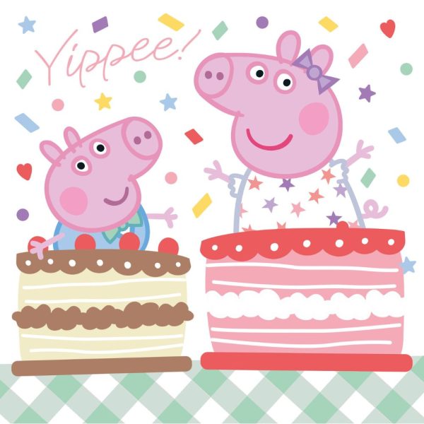 Peppa Pig Multipack of 10 Cards Fashion