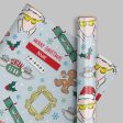 Friends Personalised Christmas Wrapping Paper Hot on Sale