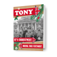 Dad s Army Personalised  Drink For Victory  Christmas Card Online