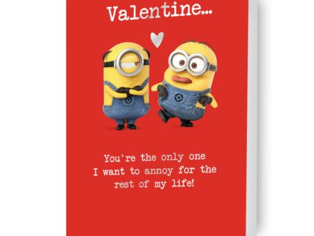 Despicable Me Generic Valentine s Day Card Fashion