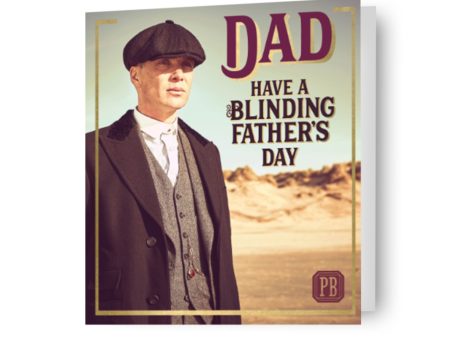 Peaky Blinders  Dad  Father s Day Card Fashion