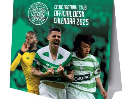 CELTIC FC 2025 DESK EASEL CALENDAR Hot on Sale