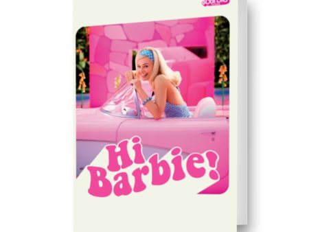 Barbie Movie Personalised  Hi Barbie  Birthday Card For Discount