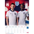 ENGLAND FA MEN S FOOTBALL 2025 A3 CALENDAR Cheap