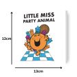 Mr Men & Little Miss Personalised  Party Animal  Birthday Card Online Sale