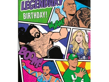 WWE Birthday Card Hot on Sale