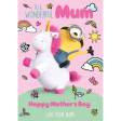 Despicable Me Minions Personalised  Wonder Mum  Mother s Day Card For Discount