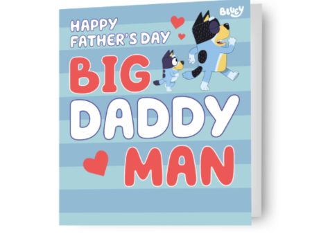 Bluey  Big Daddy  Father s Day Card Hot on Sale