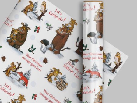 The Gruffalo Personalised Christmas Wrapping Paper Online