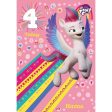 My Little Pony Personalised Birthday Card Fashion