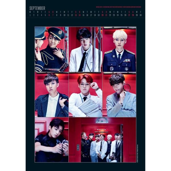 BTS 2025 A3 DELUXE CALENDAR For Cheap