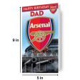 Arsenal FC  Dad  Birthday Card For Cheap