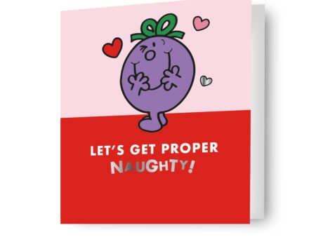 Mr Men & Little Miss Generic Valentine s Day Card on Sale