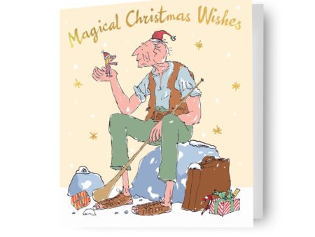 Roald Dahl  The BFG  Christmas Card Cheap