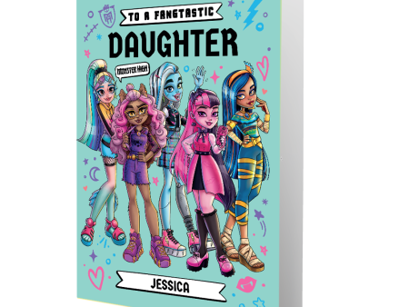 Monster High Personalised Relation Birthday Card Online Sale