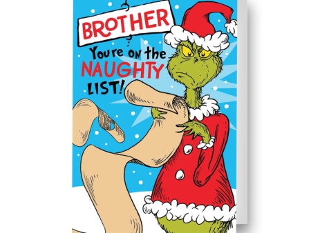 The Grinch  Brother  Christmas Card Online