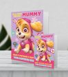 Paw Patrol Giant Personalised  Very Special Mummy  Mother s Day Card Hot on Sale