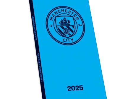 MANCHESTER CITY FC 2025 SLIM DIARY Hot on Sale