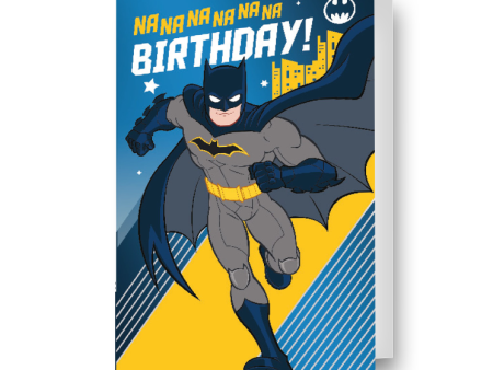 Batman  NA NA NA NA NA NA  Birthday Card Supply