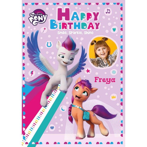 My Little Pony Personalised Birthday Card For Discount