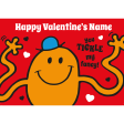 Mr Men & Little Miss Personalised  Mr. Tickle  Valentine s Day Card For Discount