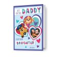 Paw Patrol Personalised  Daddy  Valentine s Day Photo Card Hot on Sale