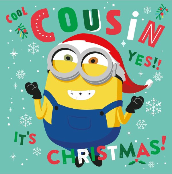 Despicable Me Cousin Christmas Card Supply