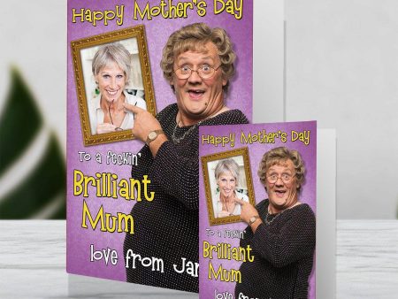 Mrs Brown s Boys Giant Personalised  Brilliant Mum  Mother s Day Photo Card For Sale