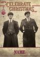 Peaky Blinders Personalised  Celebrate Christmas  Card Cheap