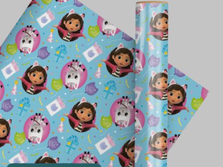 Gabby s Dollhouse 3m Roll Wrapping Paper Online Sale