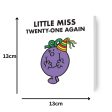 Mr Men & Little Miss Personalised  Twenty One Again  Birthday Card Online Hot Sale