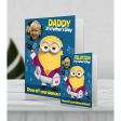 Despicable Me Minions Giant Personalised  Dance Moves  Father s Day Photo Card For Sale